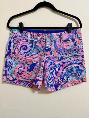 Lilly Pulitzer Vibrant Paisley Print Women's Shorts